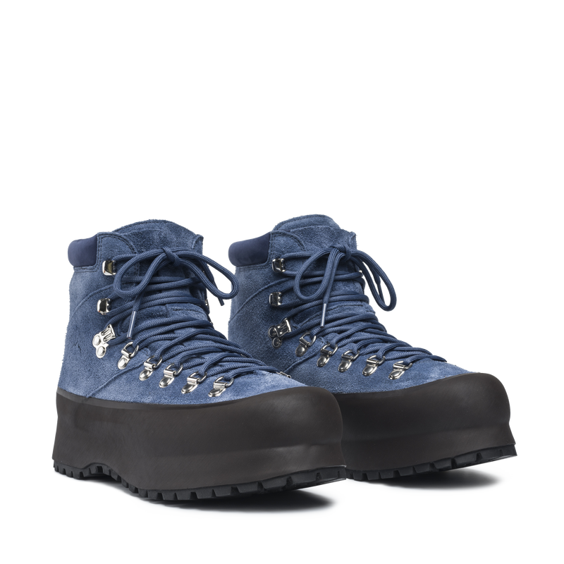 Rosset Vintage Blue Suede M